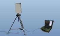 24GHz Frequency Drone Surveillance Radar Ground Steel Bracket Or Tripod Installation