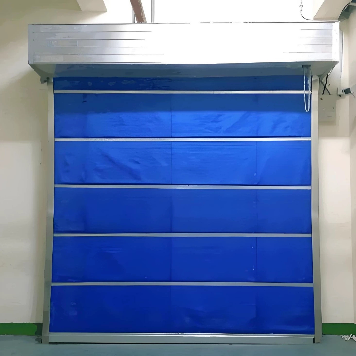 Smoke Control Fire Rated Shutter Door Steel Build Roll Up Fire Doors Space Saving