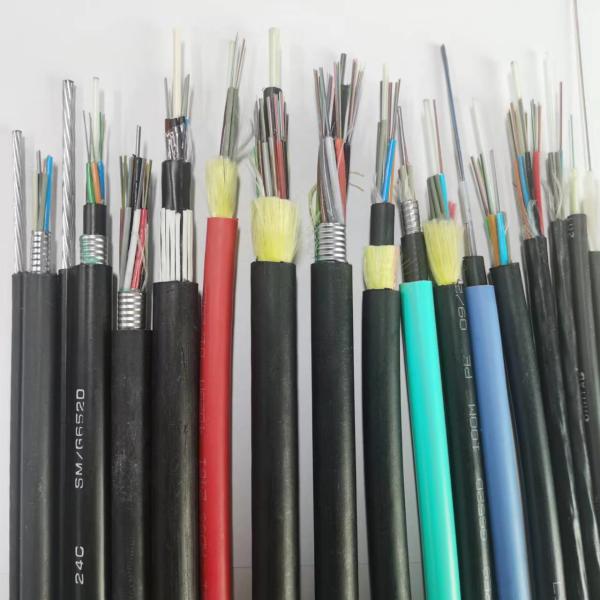 Cabo de fibra óptica blindado de mineração de carvão 12 24 48 96 144 núcleo LSZH cabo de mineração de fibra óptica à prova de fogo