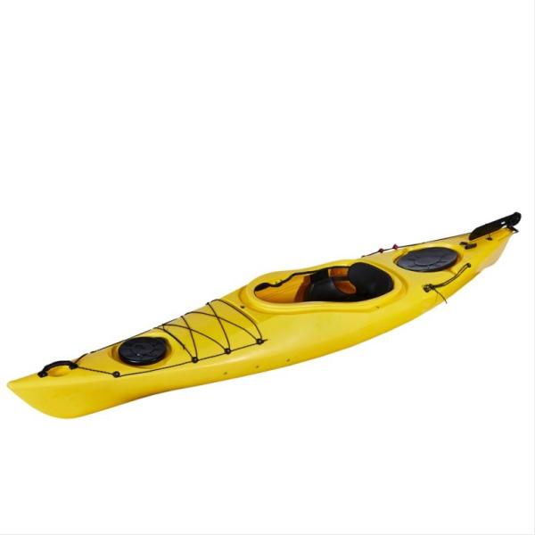 Cuttlefish High Quality LLDPE Ocean Canoe Sit In Single Sea Kayak With Rotomolded Plastic