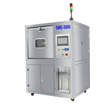 PCBA Batch Type Flux  Auto Cleaning Machine With Water Based Liquid Wash And DI Water Rinse Hot Air Blow Dry