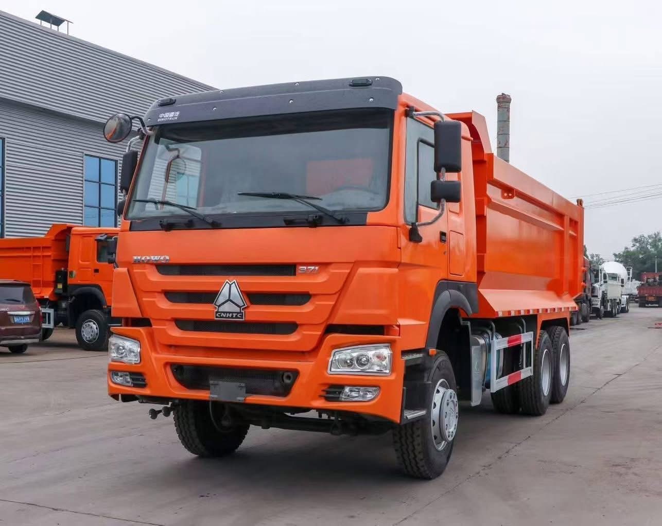 HOWO Heavy Duty Dump Truck 30 Tons 6x4 Front Tipping Tipper Dump Truck for Engineering Transportation
