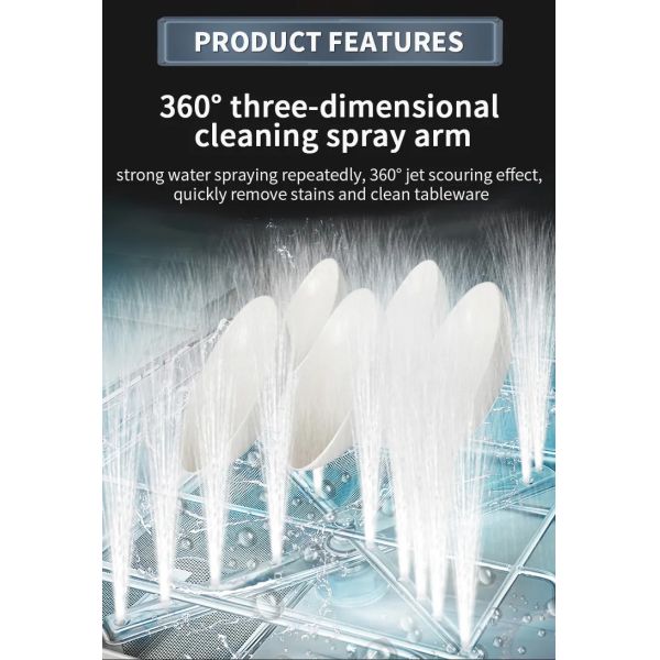 Commercial Conveyor Type Dishwasher Machine OEM Dishwasher High Efficiency