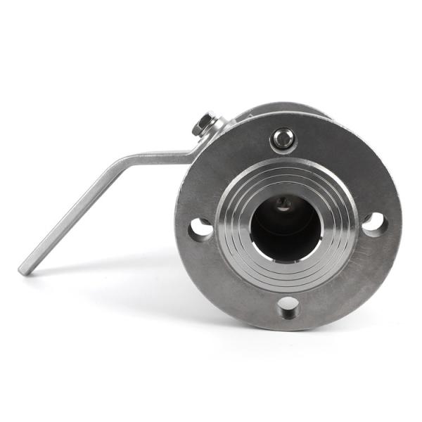 PN16 Full Port 1 / 2inch 2PC Flanged Casting Ball Valve