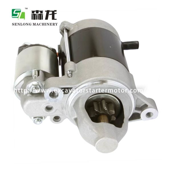 12V 8Tooth 0,7KW moteur de démarrage 128000-8090 1280008090 31210ZG8-003RM Compatible avec le générateur 89 Honda Zg8