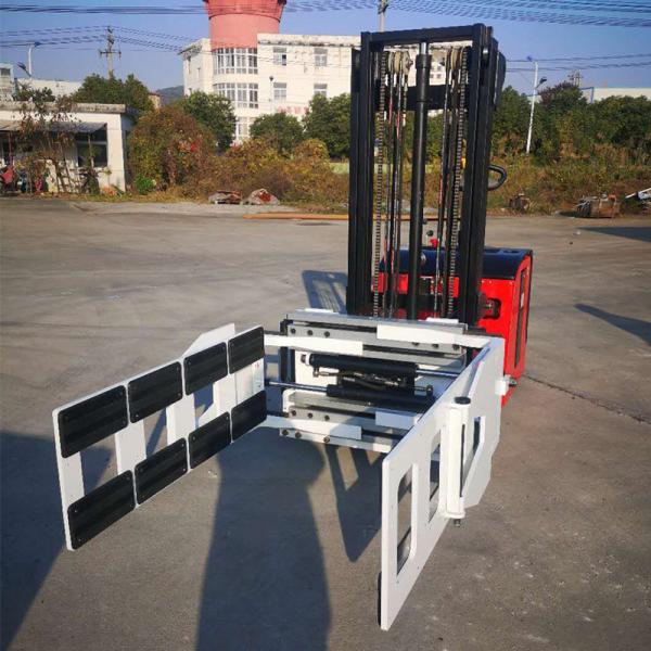 2m 2.5m 3m 3.5m Roll Stacker Lifting Height Electric Clamp Stacker With Bale Clamp