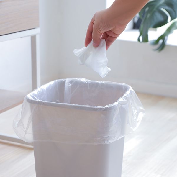 Daily Necessities 240L Heavy Duty Black Plastic Garbage Bag for Wheelie Bin