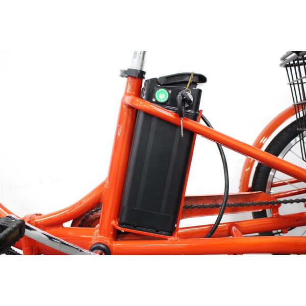 Freno de disco 26*4.0 KENDA Triciclo eléctrico con pantalla LCD y diseño plegable