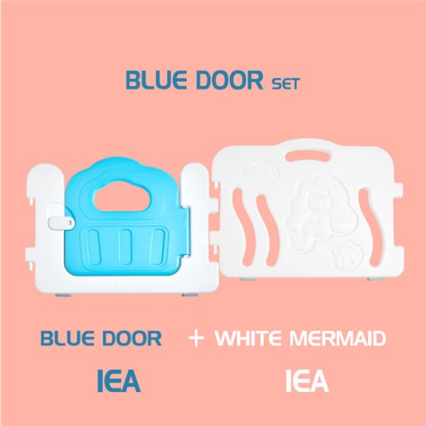 HDPE Material Baby Safety Play Yard , Safety Play Fence With Small Door Opening