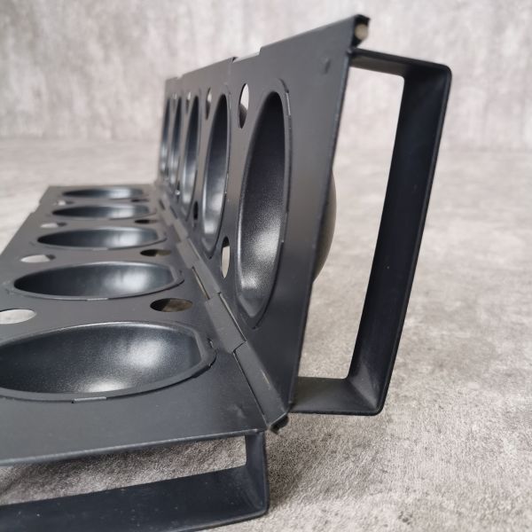 Anti Heat 5 Cavity Stainless Steel Cake Tray High Mechanical Strength