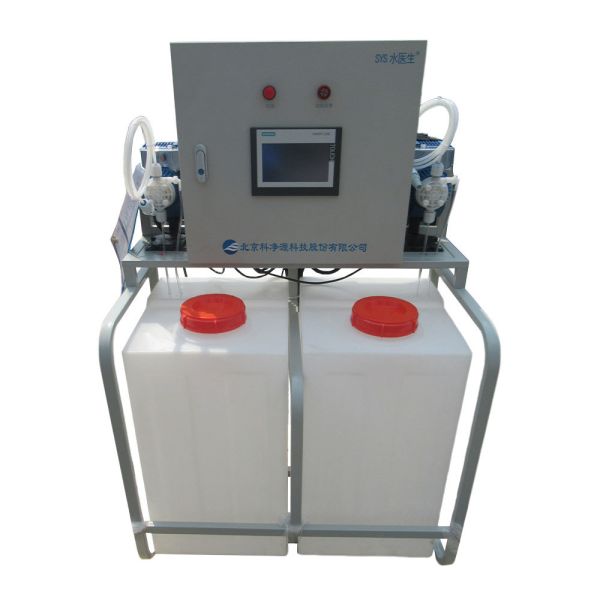 Closed Loop Control Chemical Automatic Dosing Machine for Chilled Water Real Time Feedback Self Calibration