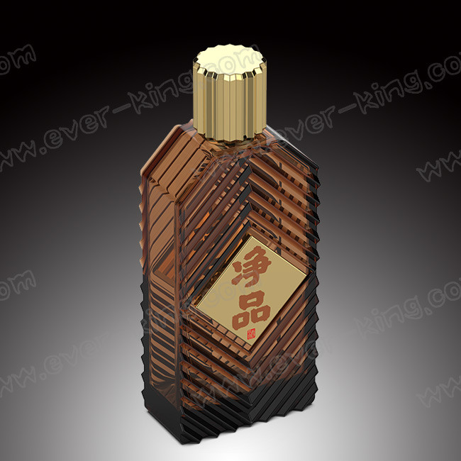 Подгонянная бутылка пустое 700ml нового напитка ликера стиля стеклянная