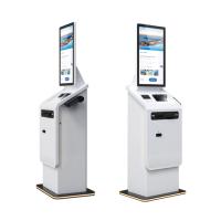 Alto quiosco durable del incorporar del hotel para los negocios con el quiosco de Scanner And Camera de la impresora