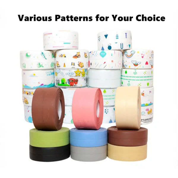 Caulk Strip Tub Caulking Tape Sealing Tape for Kitchen Countertop Sink Bathroom Toilet Bathtub Floor Wall Edge Protector