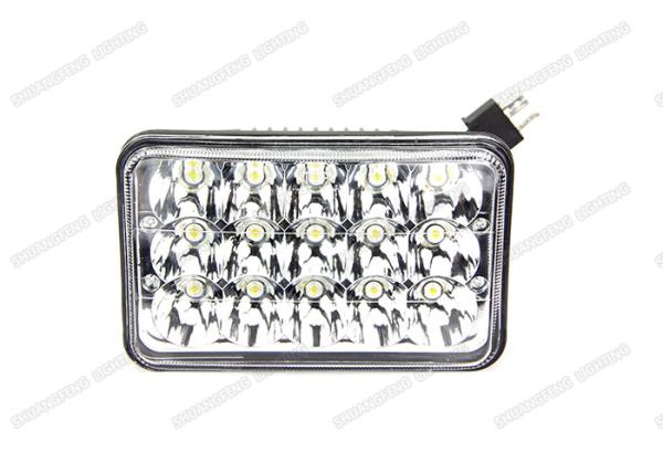 Easy Replace LED Truck Work Lights 7 Inch 4x6 Can Square LED Headlights