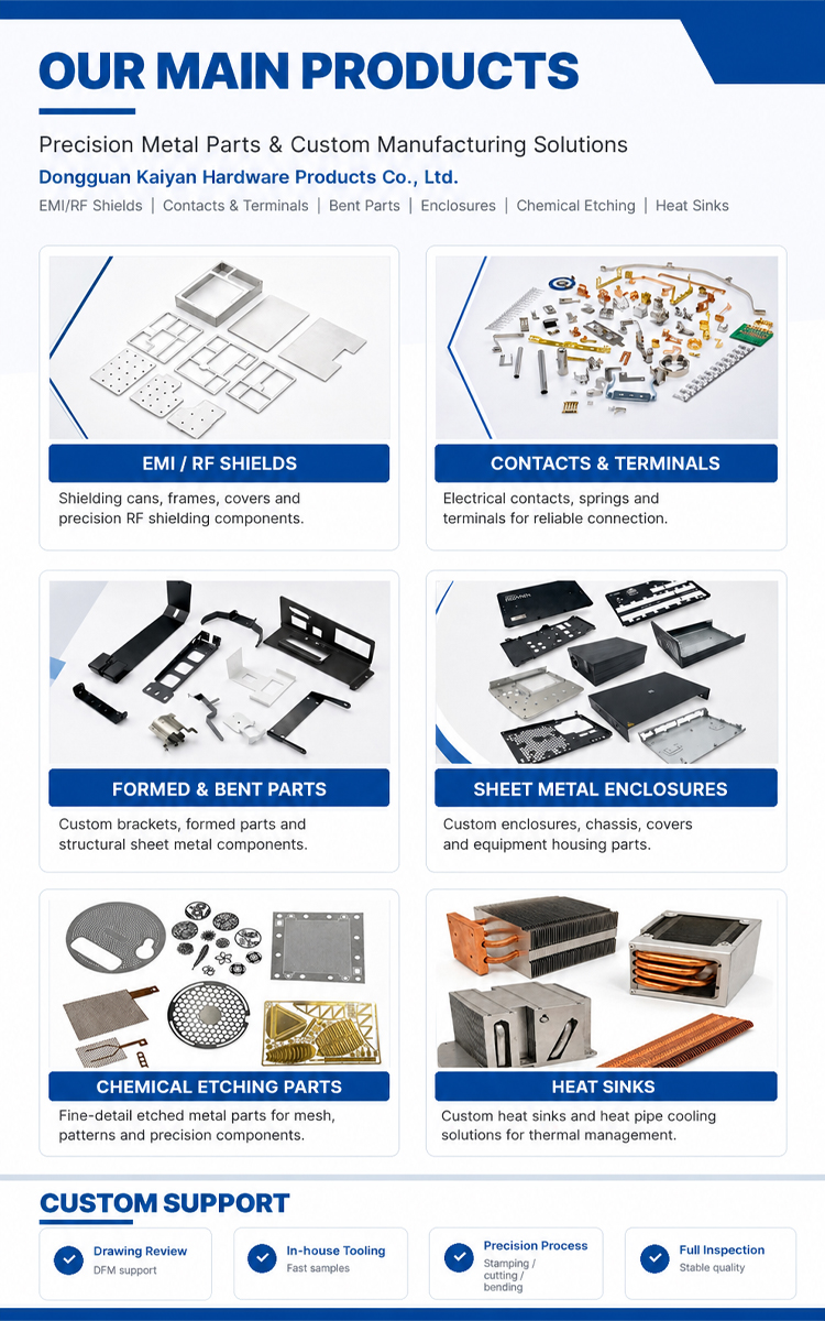 OEM Custom Battery Contacts Precision Metal Stamping Gold Plating Nickel  Plated Copper Battery Terminals