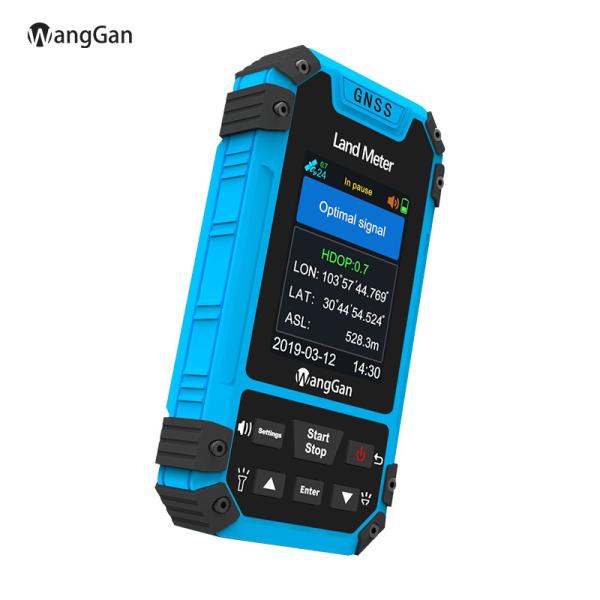 máquina de GPS da medida da terra de 2.5m, dispositivo de medição da distância de GPS da palma