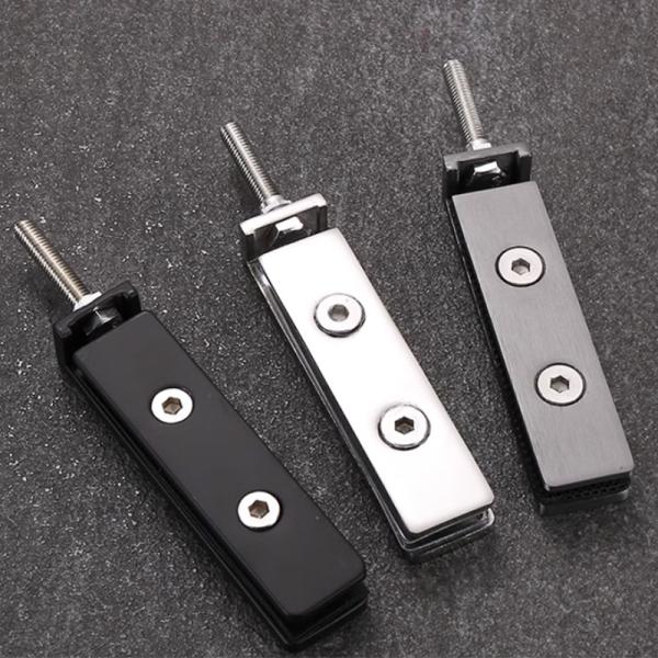 Precision Casting Shower Room Accessories SUS304 Glass Shower Door Clips Customized