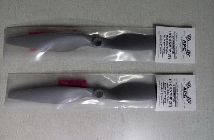U.S. Imported APC Carbon Fiber Oil-Moving Fixed-Wing Saber Propeller Model Propeller