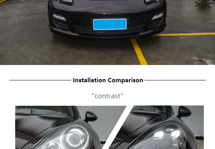 Actualice su Panamera 970 con 2010-2016 a 2022 Matrix faros LED Plug and Play