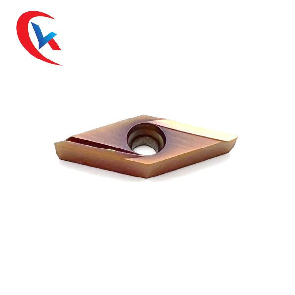 CNC Finishing Blade VBGT 110302R-Y Bronze Wear-Resistant Coating HRA 91.8 Tungsten Carbide Inserts