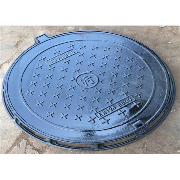 Removable Heavy Duty Cast Iron Trench Grating Round For Road Facilities