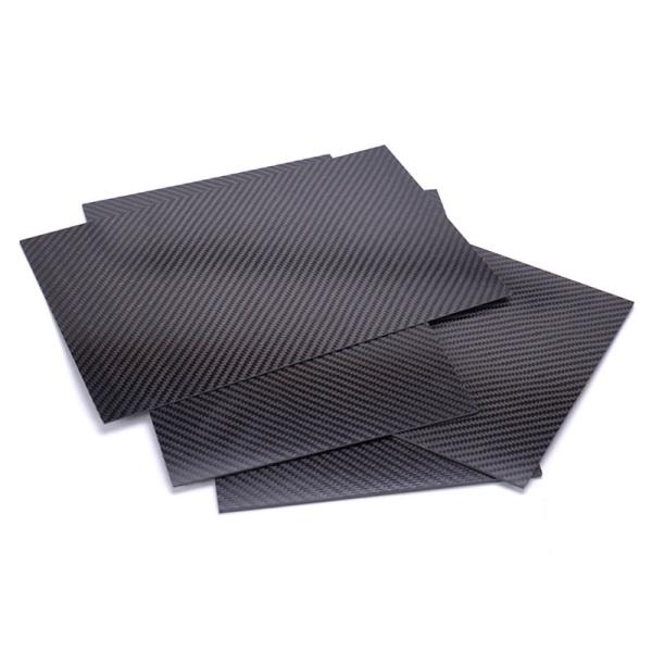 Anti Corrosion 3K Carbon Fiber Board Twill Weave Matte Finish