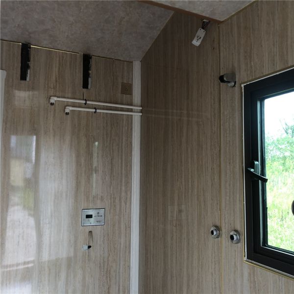 Дом датчика света панели сэндвича сельской местности 25m2 125mm стальной