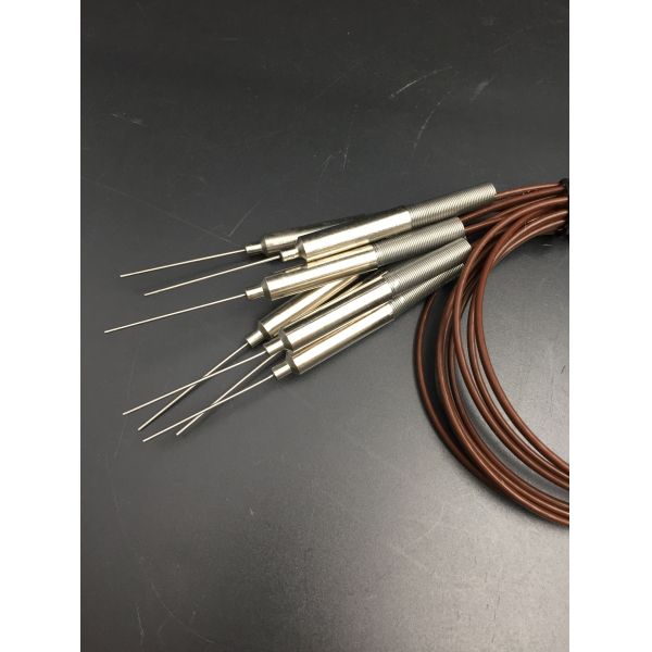 High Temperature Thermocouple Components 1MM Diameter Stainless Steel Probe