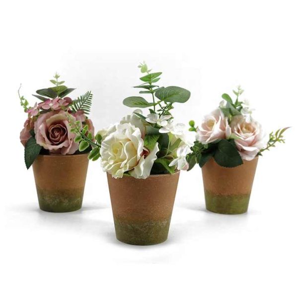 Wholesale Indoor Outdoor Buy Online Decoration Recycled Plastic China Plants Artificial Flowers and Plants