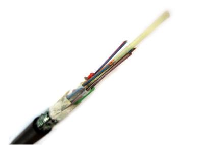 Câble optique extérieur de fibre de mode unitaire avec le porteur axial de FRP