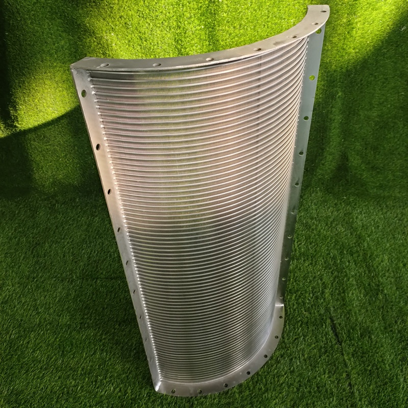 Нержавеющая сталь клин проволока Коанда Screen Sieve изгибы для Koi рыбный пруд