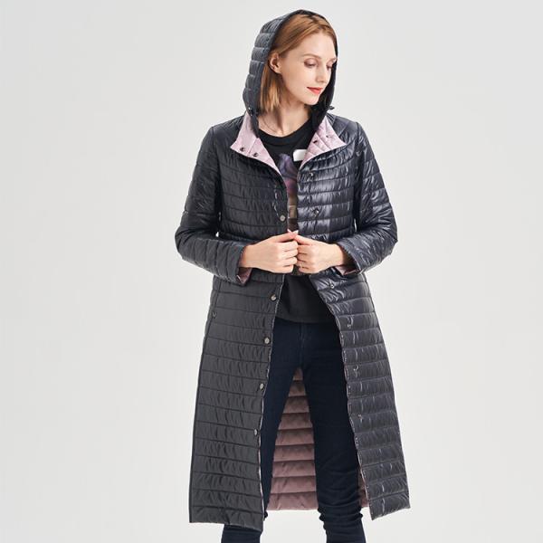 FODARLLOY Wholesale 2022 Clothes Women's Korean Version Large Size Over The Knee Loose Down Cotton Long Winter Coats