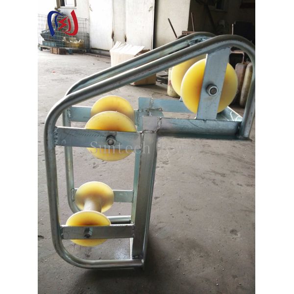 Rouleaux de tirage de câbles de tête de puits 10-20KN SHL700J3, rouleaux de tirage de câbles