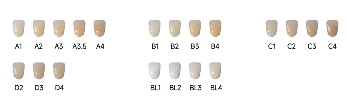 ST Color Cad Cam Dental Milling Zirconia Block , Pre Shaded Dental Lab Zirconia Blanks