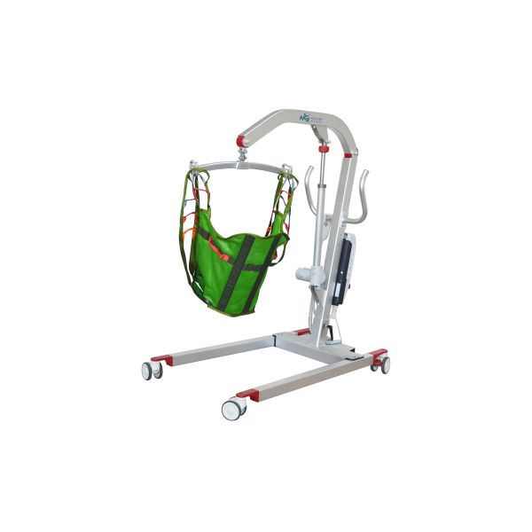Adjustable Medical Patient Lift Crane Automatic Foldable Slings Equipped