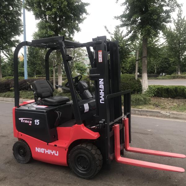 High cost-effective NICHIYU 1.5T Used Battery Forklift For Efficient Material Handling