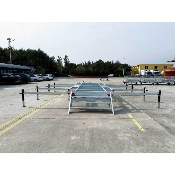 Remorques de Tiny House Squelette Robustes Galvanisées à Chaud Argent