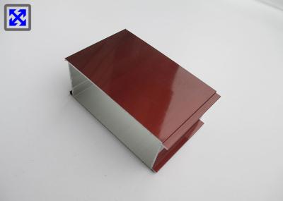 High Intensity Red Coated Aluminum Door Profiles For Chinese Style Doors