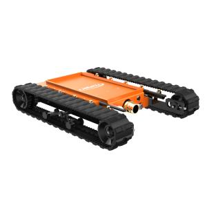 Chasis de robot rastreador pequeño de 200W con 12 horas de tiempo de trabajo