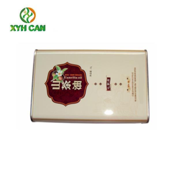 Serviço personalizado metal do Oem do projeto do quadrado de Olive Oil Tin Can Tinplate