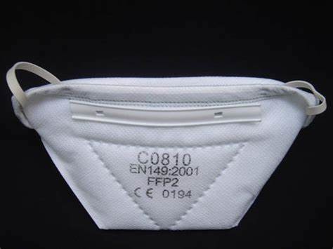 Customized Foldable FFP2 Mask Disposable For Filtering Dust Pollen Bacteria