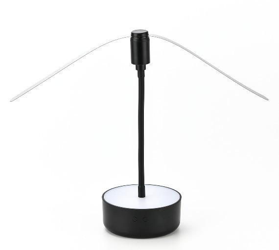 2 in 1 Function Fly Repellent Fan Night Light for Home Battery Powered Sustainable