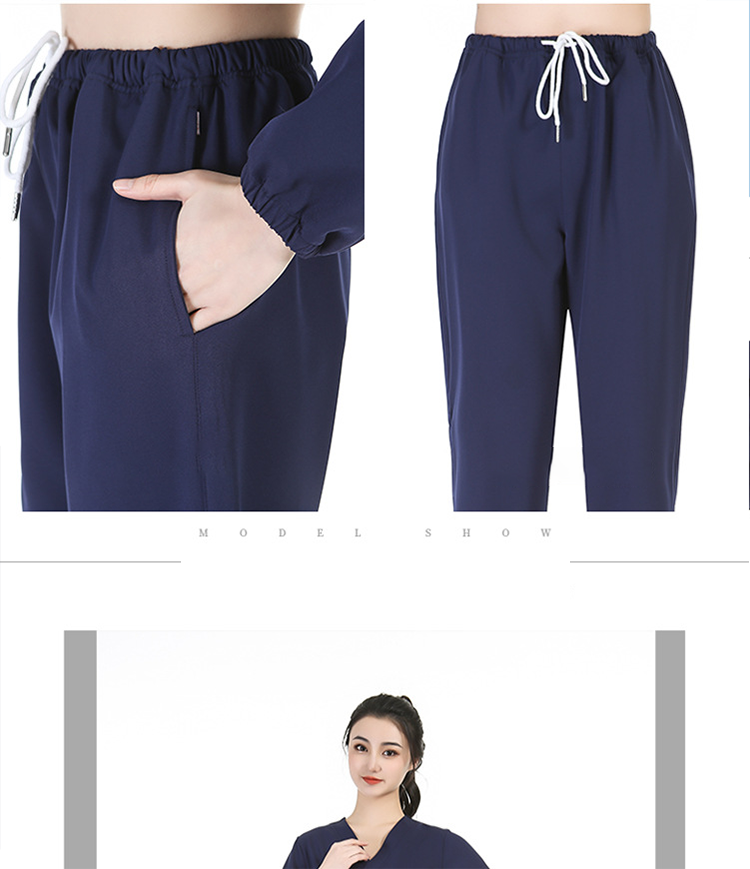 Медицинские скрабы из полиэстерового спандекса для женщин и мужчин в модном дизайне