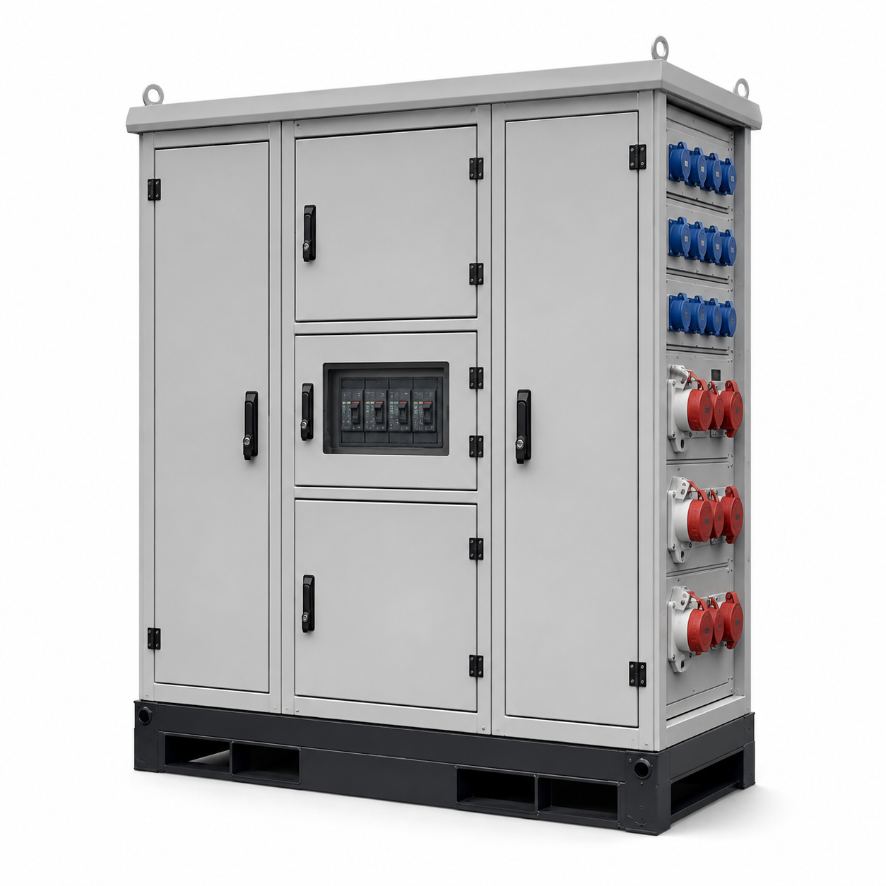IEC Standard Shock Resistant Custom Distribution Cabinet Assembly For Construction Project