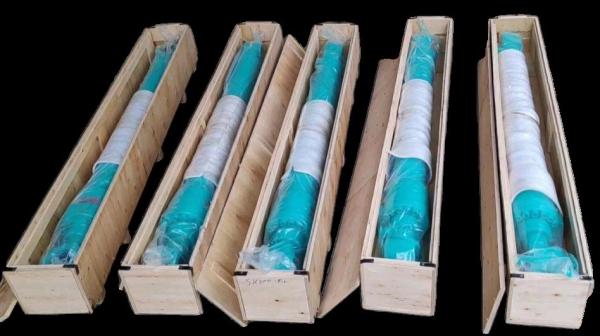 Gradeiros de motor de braço de escavadeira e cilindro hidráulico de gancho para construção pesada