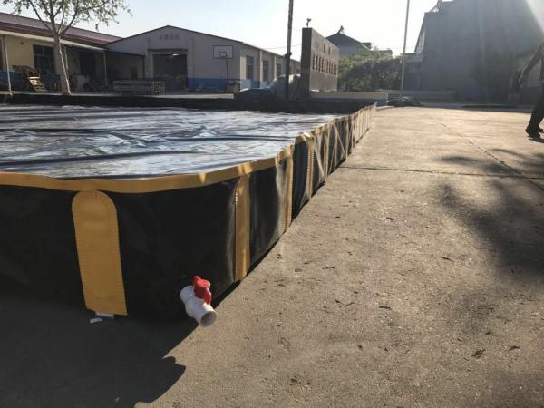 Polymer Materials Spill Containment Berms Durable For Waste Oil Treatment