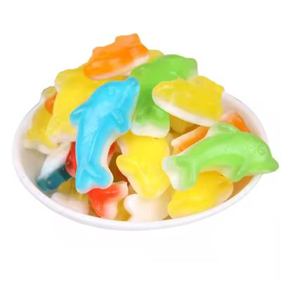 Bulk Halal Soft Fruit Candy Fun Size Gummy Worms Natural Flavors