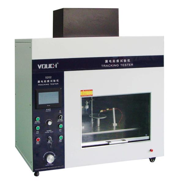 Chamber Wheel Tracking Machine Equipment Standard IEC60112 7 Inch Programmable Controller