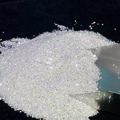 Synthetic GRA VVS Melee Moissanite Round Brilliant Cut Loose Gemstones Moissanite Diamond